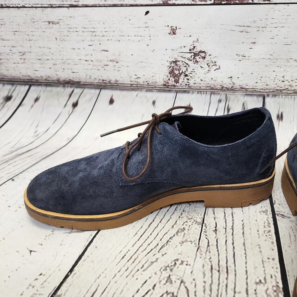 Timberland Blue Suede Leather Oxford‎ Shoes Size 11